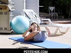 Lily Glee Craves Instructor's Huge Cock