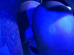 whoa granny's huge ass bounces wild on cock in hardcore 3d anal fuck!! 🍑💦