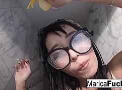 yo marica looks so hot masturbating in lingerie mirror