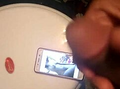 Hey, watch this cumshot blast right for the ultimate dick lover's hungry mouth!