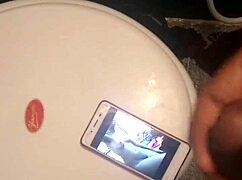 Hey, watch this cumshot blast right for the ultimate dick lover's hungry mouth!