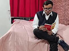 stepmom catches me jerking off forces my cock deep in her fat pussy now