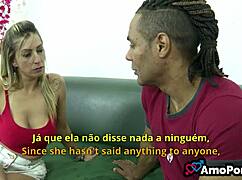 stepmom mad cuz i beg suck her fat tits