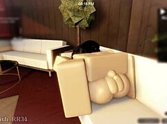 sexy elf girl bends over for doggystyle creampie then missionary fuck fills her in steamy sauna romp