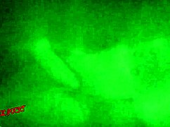 Girlfriend fucks and sucks cocks through glory hole in erotic cabin