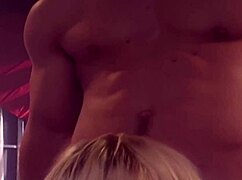 leah bends over outdoor for big cock in shaved pussy and throat cumshot