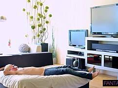 Molly Jane tells him, my tight wet cunt craves your big monster cock for riding now