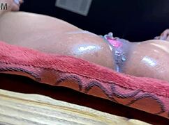 Pussy Teased by Massive Black Cock