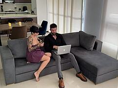 i setted up hidden cam ta catch him ass worship my big booty n tits