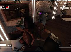 Candy and Friend Morph into Succubi Draining Viper's Cock Completely Dry