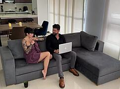 i setted up hidden cam ta catch him ass worship my big booty n tits