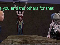 lex luthor pounds harley quinn's slutty holes in wild sims 4 parody!