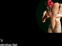 Brazilian ruby slurps cocks with sloppy blowjobs and massive cumshots