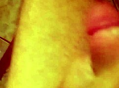 shaved teen unloads creamy surprise burst