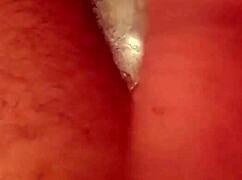 shaved teen unloads creamy surprise burst