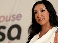 raviishing babe vicki chase grabs dan damage's hard cock and rides it wild