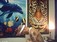 Asian babe battles Italian pound machine pornstar champion in backstage intergender fuck match