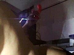 ava knightly slips in juicy ebony ass play before bed hits