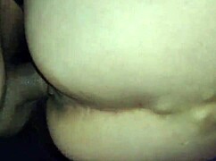 Russian milf rides husband's monster cock