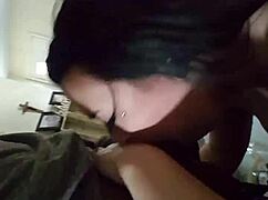 cleveland white girl slurps deep on bbc as husband watches her gag