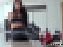 Play with your cock and swallow that hot cum CEI! 🔥💦