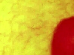 shaved teen unloads creamy surprise burst