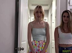 chloe cherry ms faris bet on getting wet together