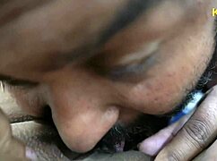 desi kavita's close-up creampie fuck with pussy lick and blowjob