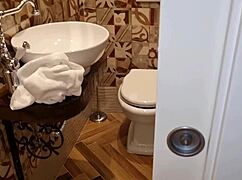 i jerk that huge cock till it shoots tons of cum