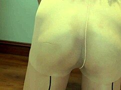 every curve in pantyhose tempts you to worship my tight milf body