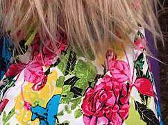 giving my stepdaughter a delicious massage with happy ending sex toy