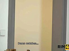 hey neighbor wanna watch me rim this tattooed brunette's ass no sex joke?