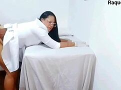 Tattooed brazilian milf nurse bangs patient erection in hardcore lingerie orgy