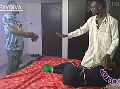 Doctor Pounds Wet Pussy Doggy Style In Hospital!