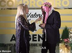 vuoi vedere lo sceicco inculare questa principessa italiana con il suo cazzo mostruoso?