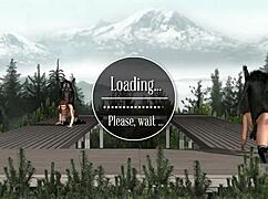 Blonde with small tits teases in playful framboise game - erands