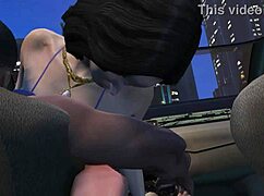franklin calls hooker in gta car sex game on