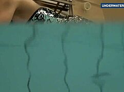 underwater flashing those bright russian tits turns beach crowd horny