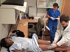 Tampa University Nurse Misty Rockwell Demands Anal Fingering Physical!