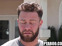 Busty Milf Adira Allure Bent Over and Assfucked Hard by Stranger Hunting Her Lost Cat in Kitchen