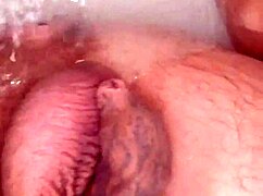 i luv how water jet blasts my hole to orgasm oops