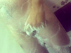spying on stepson showering! mom washes sucks jerks his cock and swallows cum!!