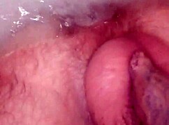 i luv how water jet blasts my hole to orgasm oops