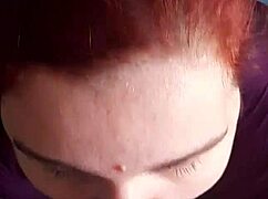 OMG Curvy BBW Sucks Fat Monster Cock Explodes Cum On Face!