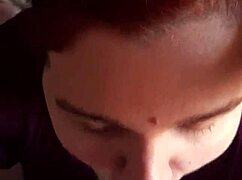 OMG Curvy BBW Sucks Fat Monster Cock Explodes Cum On Face!