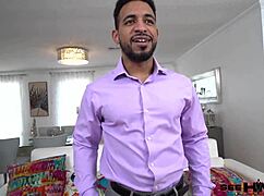 khloe kapri oils rodrigo amor's muscular hairy body