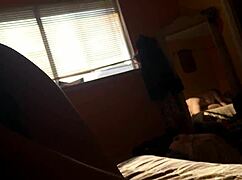 Girlfriend sucks cock deep in hot blowjob