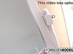 lucky guy picks up teen stepsister for hardcore blowjob and facial cumshot