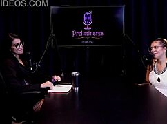 First show success but hates inversion fetish - Barbara Sol in sheer red rocks it!