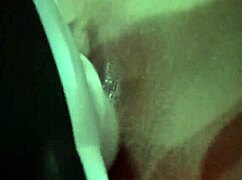 shaved pussy buzzing hard with wet vibrator... feels so good?